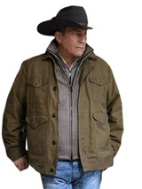 Kevin Costner John Dutton Yellowstone Season 2 Jacket Kevin Costner John Dutton Yellowstone Season 2 Jacket