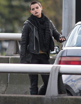 Deadpool Brianna Hildebrand Black Jacket
