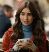 Emily In Paris Lily Collins S02 Brown Jacket Emily In Paris Lily Collins S02 Brown Jacket