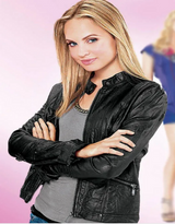 Mean Girls 2 Meaghan Martin Black Leather Jacket