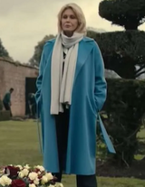 Judith Burkett Fool Me Once Blue Coat