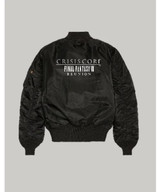 Crisis Core Black Bomber Jacket
