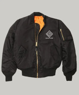 Crisis Core Black Bomber Jacket