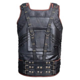 The Dark Knight Rises Military Tactical Tom Hardy Halloween Mens Leather Vest
