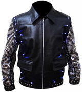 WWE Chris Jericho Light Up Leather Jacket WWE Chris Jericho Light Up Leather Jacket