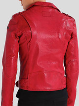Mens Fashion Wear Leather Motorcycle Jacket