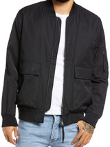 Mens Slim Fit Cotton Bomber Jacket