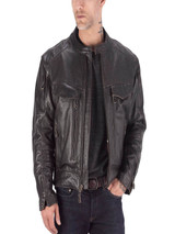 Mens Motorcycle Classic Leather Jacket Mens Motorcycle Classic Leather Jacket