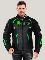 Men's Handsome Motorcycle Leather Jacket