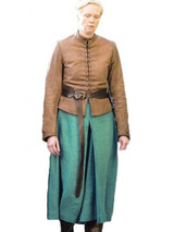 Brienne The Warrior of Tarth Brown Leather Vintage Jacket