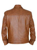 Nestor Carbonell Sheriff Alex Brown Leather Jacket