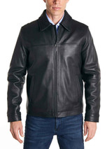 Men's Classic Leather Biker Jacket