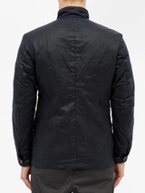 Mens Black Four Pocket Cotton Jacket