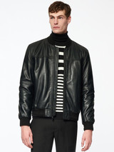 Baseball Leather Bomber Jacket Baseball Leather Bomber Jacket