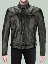 Men's Classical Black Leather Jacket Men's Classical Black Leather Jacket