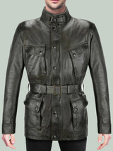 Men's Black Donington Leather Jacket Men's Black Donington Leather Jacket