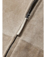 Kendall Jenner Suede Bomber Jacket