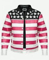 Lil Uzi Vert Pink Tape Jacket