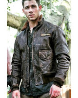 Nick Jonas Jumanji Welcome To The Jungle Leather Jacket