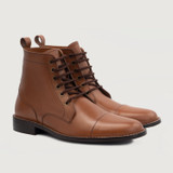 Men's Tan Leather Boots
