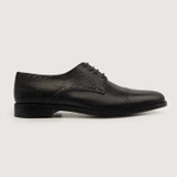 Dirk Brogues Derby Black Leather Shoes Dirk Brogues Derby Black Leather Shoes