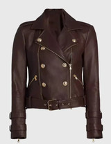 DJ Hacks Kaitlin Olson Brown Jacket