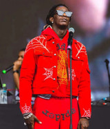 Spider X Worldwide Young Thug Denim Jacket