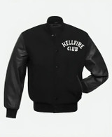 Hellfire Club Black Varsity Jacket