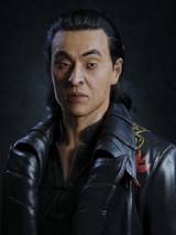 Chin Han Mortal Combat Shang Tsung Black Coat