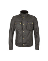 Wolf TV Series 2023 Jack Caffrey Faded Olive Jacket