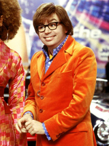 Austin Powers Orange Velvet Blazer Austin Powers Orange Velvet Blazer