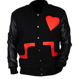 Valentine's Day Black Leather Jacket Valentine's Day Black Leather Jacket