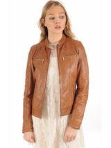 Genuine Black leather Women's Biker Jacket Genuine Black leather Women's Biker Jacket