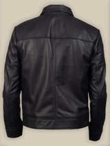 Men Rare Biker Leather Jacket