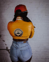 Cindy Aurum Cosplay Back Leather Jacket Cindy Aurum Cosplay Back Leather Jacket