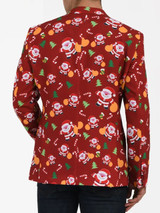 Happy Santa Claus Red Blazer Happy Santa Claus Red Blazer