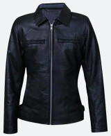 Alex Turner One For The Road Conifer Leather Jacket front image Alex Turner One For The Road Conifer Leather Jacket front image