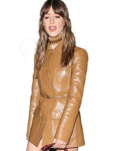 London-Fashion-Show-2025-Daisy-Edgar-Jones-Brown-Coat London-Fashion-Show-2025-Daisy-Edgar-Jones-Brown-Coat