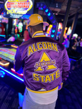 Men’s Alcorn State University Satin Jacket Men’s Alcorn State University Satin Jacket