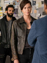 Charlize Theron The Old Guard Andromache of Scythia Leather Jacket