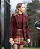 Rose Ayling-Ellis Code Of Silence Alison Woods Maroon Blazer