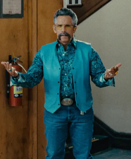 Hal L Happy Gilmore 2 Ben Stiller Blue Vest