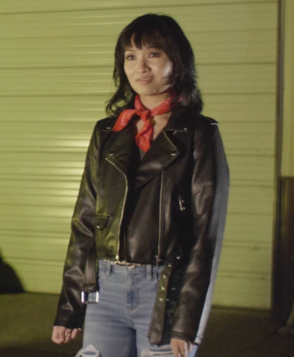Marieka Prom Killer Clown Girls Daphne Black Leather Jacket Marieka Prom Killer Clown Girls Daphne Black Leather Jacket