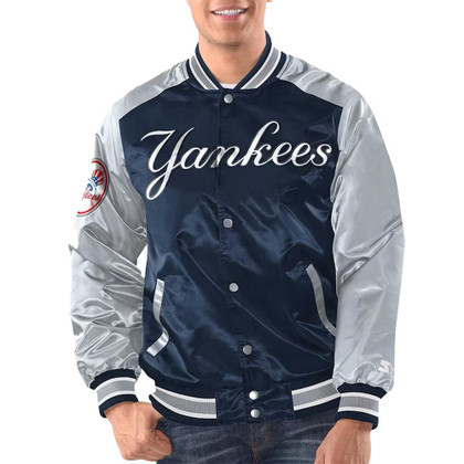 New York Yankees Bomber Satin Jacket