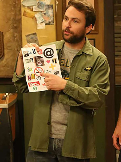 Charlie Kelly Cotton Green Jacket