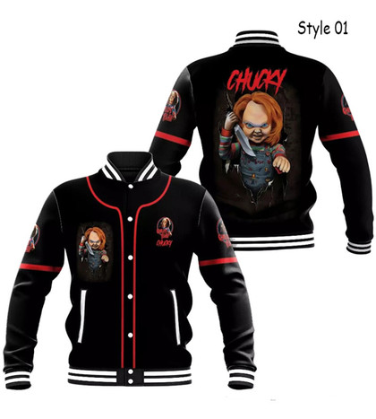 Chucky Halloween Bomber Jacket