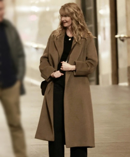 Is This Thing Laura Dern Brown Coat