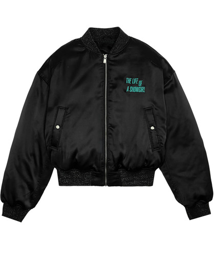 The Life Of A Showgirl Taylor Swift Bomber Black Jacket