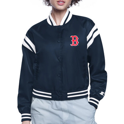 Boston Red Sox Womens Satin Jacket