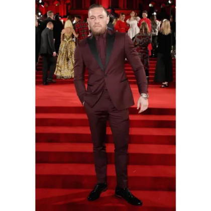 Conor McGregor Burgundy Suit